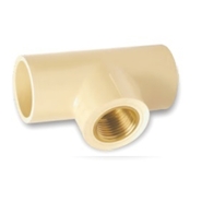 QUAA 20 mm dia tee(brass)