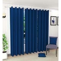 KAIRO Silk Plain Door Curtains