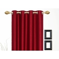 KAIRO Polyster Plain Door Curtains