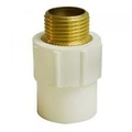 Supreme 25 mm dia Male thread adapter(brass insert)