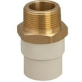 Supreme 25 mm dia Male adapter brass threaded