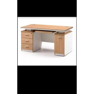 Krafterio Executive Table with Both side pedestal unit