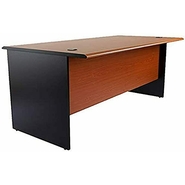 Krafterio Executive Table with One side pedestal unit