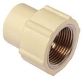 FLOWLIFE 25 mm dia Female adapter brass threaded