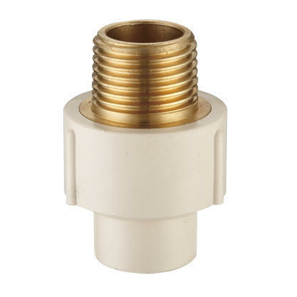 FLOWLIFE 15 mm dia Male adapter brass threaded