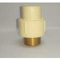 FLOWLIFE 15 mm dia Male thread adapter(brass insert)