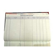 Unbranded DESPATCH REGISTER Diaries-printed-plain- register- 200 Pages