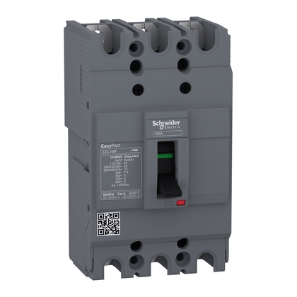 Schneider electric  80A 3 Pole 10 KA Molded Case Circuit Breakers (Mccb)