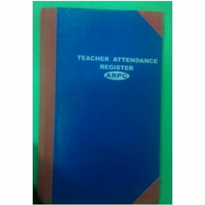 ARPC ATTENDANCE REGISTER Diaries-printed-plain- register- 350 Pages