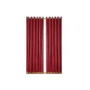 Unbranded Silk Plain Door Curtains