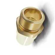 Finolex Pipes 25 mm dia Male adapter brass threaded