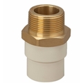 Finolex Pipes 25 mm dia Male adapter brass threaded