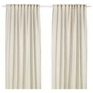 Unbranded Silk Plain Door Curtains