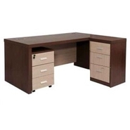 Doris Fray Executive Table with One side pedestal unit