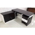 Doris Fray Executive Table with One side pedestal unit and E.R.U