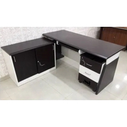 Doris Fray Executive Table with One side pedestal unit and E.R.U