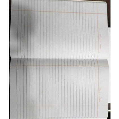 Unbranded PLAIN REGISTER Diaries-printed-plain- register- 212 Pages