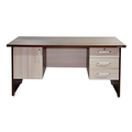 DEVENT COLLECTION Executive Table with Both side pedestal unit