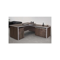 DEVENT COLLECTION Executive Table with One side pedestal unit and E.R.U