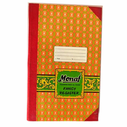 Monaf PLAIN REGISTER Diaries-printed-plain- register- 400 Pages