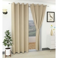 HEWAN Polyster Floral Door Curtains