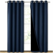 RNI Silk Plain Door Curtains