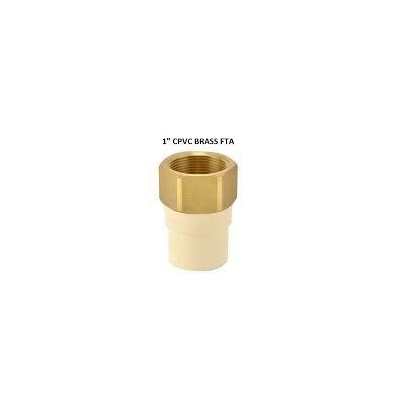 PRAYAG 25 mm dia Female adapter brass threaded