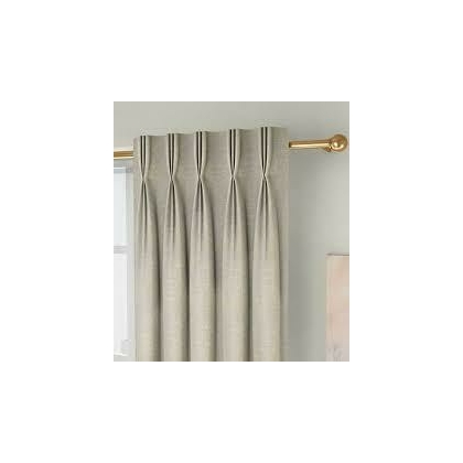 Bharti Textiles Silk Stripes Door Curtains