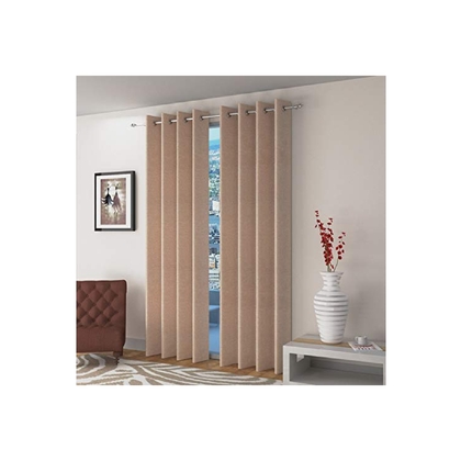 Unbranded Jute Stripes Door Curtains