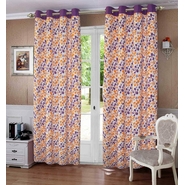 Lushomes Cotton Geomatric Door Curtains