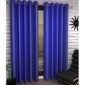 Unbranded Silk Plain Door Curtains