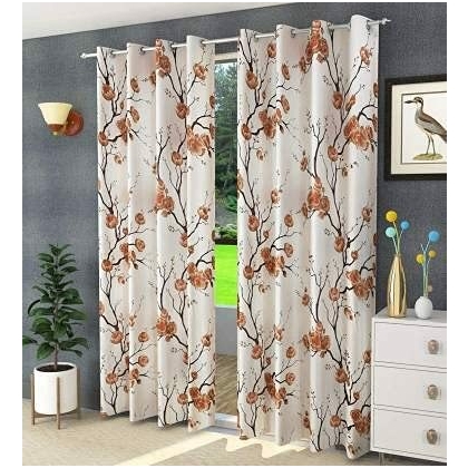 Unbranded Polyster Floral Door Curtains