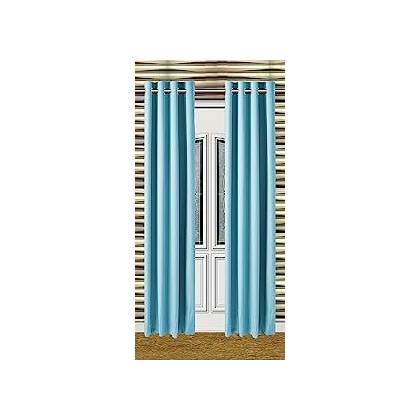 HEALTHCO--U.P TEXTILES HANDLOOMS Polyster Plain Door Curtains