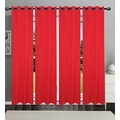 HEALTHCO--U.P TEXTILES HANDLOOMS Polyster Plain Door Curtains