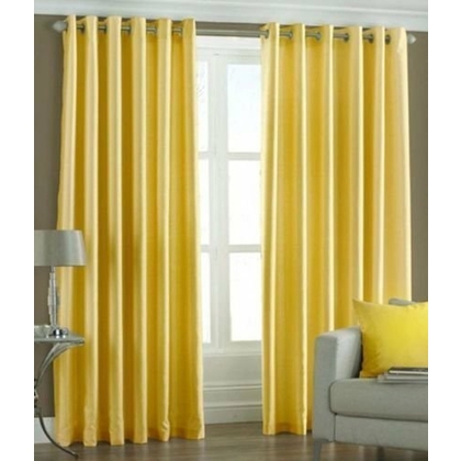 HEALTHCO--U.P TEXTILES HANDLOOMS Polyster Plain Door Curtains