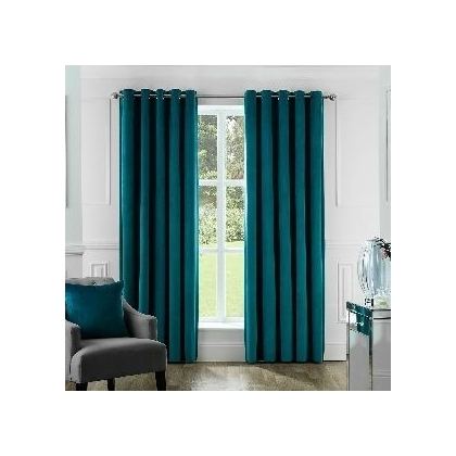 HEALTHCO--U.P TEXTILES HANDLOOMS Cotton Plain Door Curtains