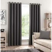 HEALTHCO--U.P TEXTILES HANDLOOMS Polyster Plain Door Curtains