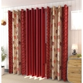 HEALTHCO--U.P TEXTILES HANDLOOMS Cotton Plain Door Curtains