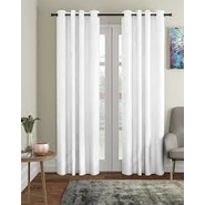 HEALTHCO--U.P TEXTILES HANDLOOMS Polyster Plain Door Curtains