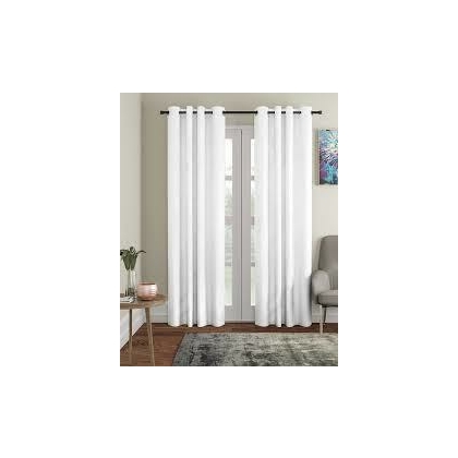 HEALTHCO--U.P TEXTILES HANDLOOMS Polyster Plain Door Curtains