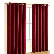 HEALTHCO--U.P TEXTILES HANDLOOMS Polyster Plain Door Curtains