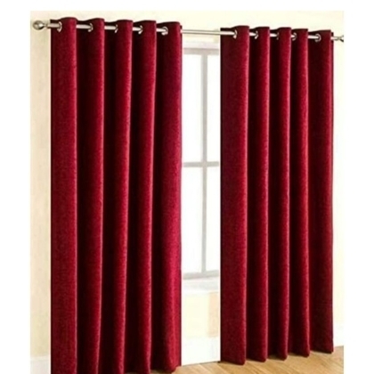 HEALTHCO--U.P TEXTILES HANDLOOMS Cotton Plain Door Curtains