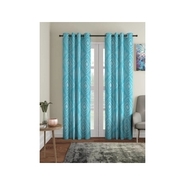 HEALTHCO--U.P TEXTILES HANDLOOMS Polyster Stripes Door Curtains