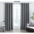 HEALTHCO--U.P TEXTILES HANDLOOMS Polyster Plain Door Curtains