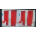 Unbranded Silk Plain Door Curtains