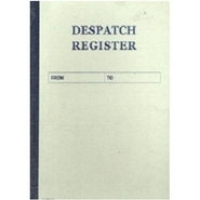 Unbranded DESPATCH REGISTER Diaries-printed-plain- register- 200 Pages