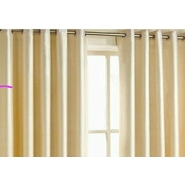 WOODS INTERIORS--WOODS INTERIORS Polyster Plain Door Curtains