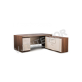 V J Interior  Executive Table with One side pedestal unit and E.R.U