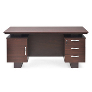 ML Office Solution Executive Table with Both side pedestal unit