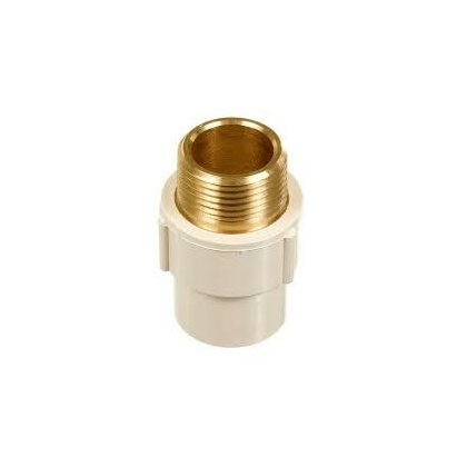 Prince 15 mm dia Male thread adapter(brass insert)